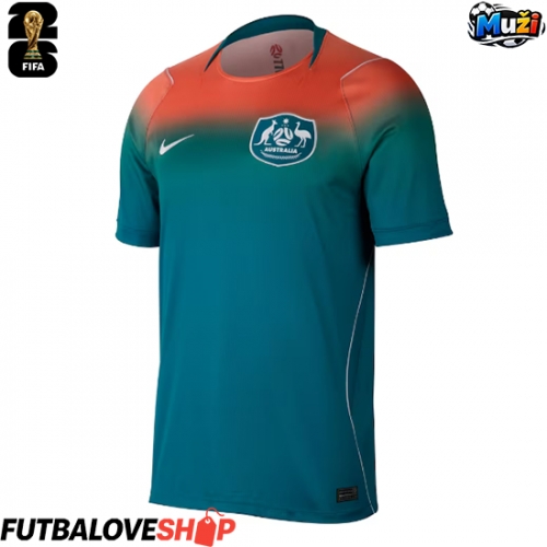 Dres Austrália Preč MS 2026 Krátky Rukáv